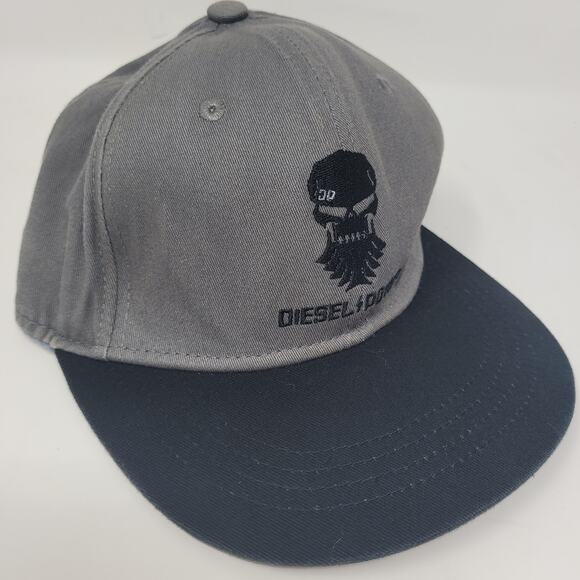 Vintage Diesel Power Skull Logo Hat So RARE ONLY 1 on internet,Trucker Ball Cap - Picture 2 of 4